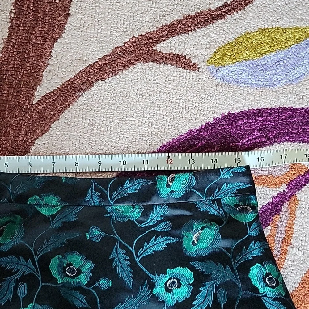 Embroidered Floral Skirt - Picture 9 of 12
